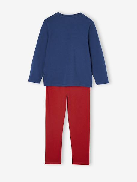 Set van 3 jongenspyjama's Fiets oceaanblauw - vertbaudet enfant 