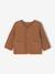 Cardigan matelassé bébé pressionné caramel - vertbaudet enfant 