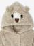 Robe de chambre capuche ours garçon écru - vertbaudet enfant 