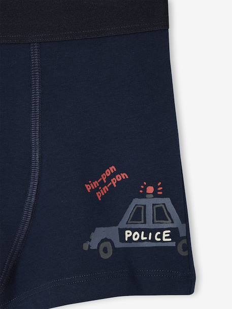 Lot de 5 boxers voiture garçon double stone - vertbaudet enfant 