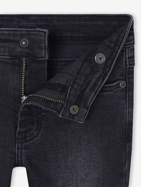 Jean garçon slim morphologique MEDIUM denim black+DENIM BRUT+denim gris+DENIM GRIS FONCE+double stone+STONE - vertbaudet enfant 