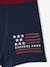 Lot 5 Boxers drapeau Garçon marine - vertbaudet enfant 