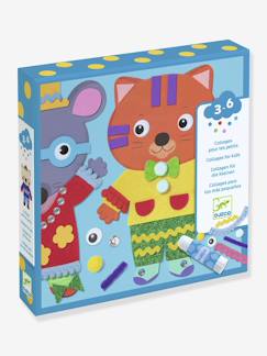 Speelgoed-Creatieve activiteiten-Plakken en vormgeven-Collage set Kleine kooltjes DJECO 