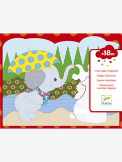 Speelgoed-Creatieve activiteiten-Tekenen en schilderen-Magische verborgen kleurplaat buiten DJECO 