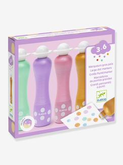 -4 Marqueurs gros pois