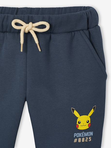 Ensemble sport garçon sweat + pantalon Pokemon en molleton bleu nuit - vertbaudet enfant 