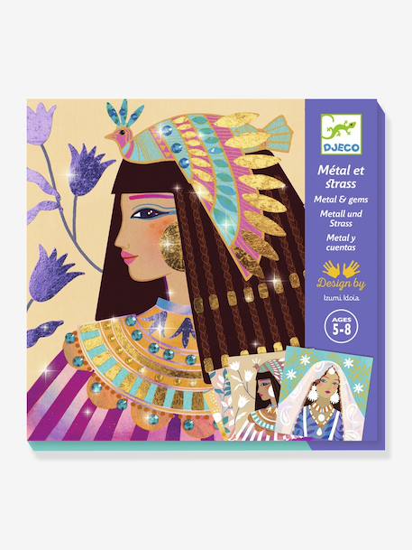 Kostbare sets - DJECO-metallisatiebord paars - vertbaudet enfant 