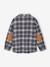 Chemise flanelle garçon manches longues carreaux gris - vertbaudet enfant 