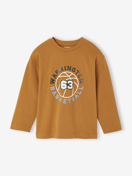 Ensemble Sport Garçon 3 Pièces caramel - vertbaudet enfant 