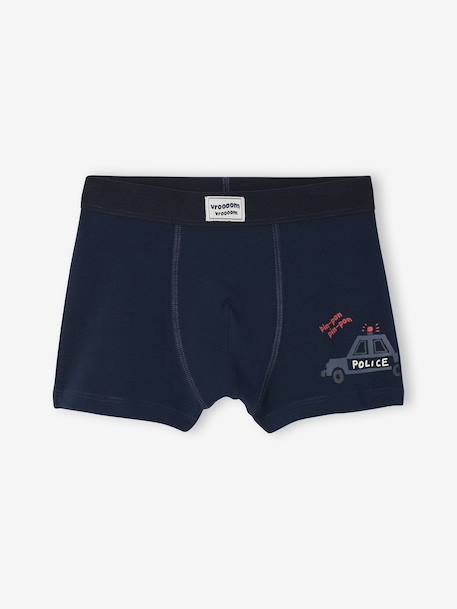 Lot de 5 boxers voiture garçon double stone - vertbaudet enfant 