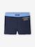 Ensemble de bain boxer + bonnet garçon encre - vertbaudet enfant 