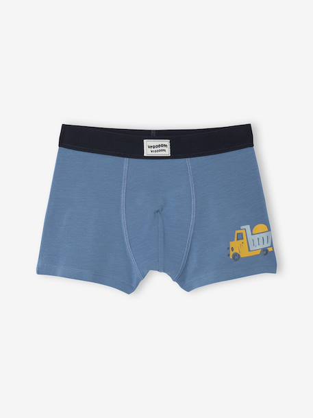 Lot de 5 boxers voiture garçon double stone - vertbaudet enfant 