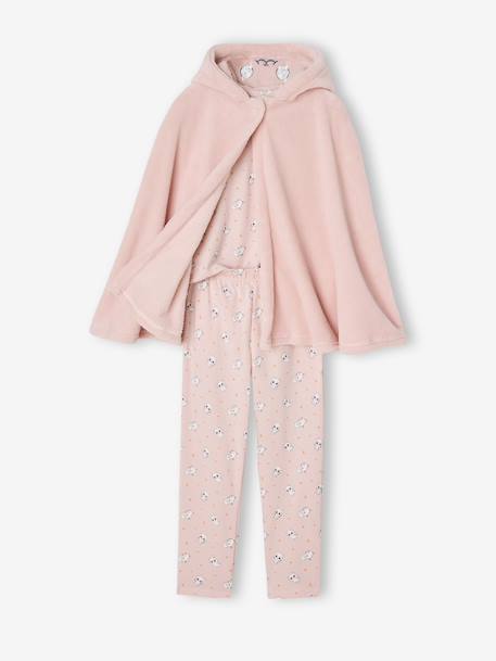 Pyjama déguisement fille Chat rose pâle - vertbaudet enfant 