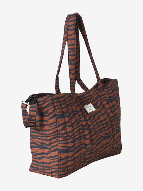 Totebag Wildlife en toile de coton acajou - vertbaudet enfant 