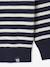 Pull Basics col rond manches longues garçon marine+rayé bleu - vertbaudet enfant 