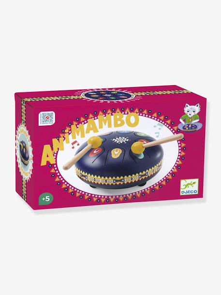 Animambo DJECO trommel paars+rood - vertbaudet enfant 