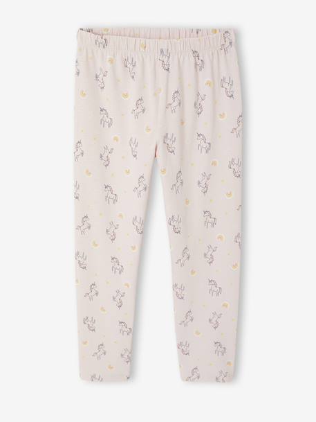 Set van 3 pyjama's voor meisjes Eenhoorns ecru - vertbaudet enfant 
