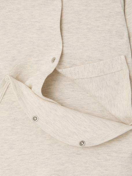 Set van 2 babyslaappakjes voor pasgeborenen met ruches gemêleerd beige - vertbaudet enfant 