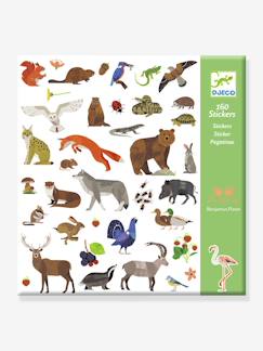 Jouet-Activités artistiques-Gommettes, collage et modelage-160 stickers Faune