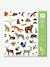 160 stickers Faune vert - vertbaudet enfant 