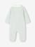 Pyjama bébé garçon en velours rayé personnalisable écru - vertbaudet enfant 