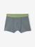Lot 5 Boxers Garçon Dinosaures bleu ardoise - vertbaudet enfant 