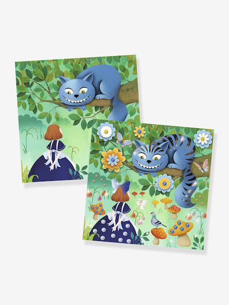 Verhalen om te versieren - Alice in Wonderland DJECO paars - vertbaudet enfant 