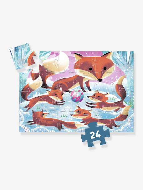 Puzzel Ginger kleine vos 24 stuks DJECO sinaasappel - vertbaudet enfant 