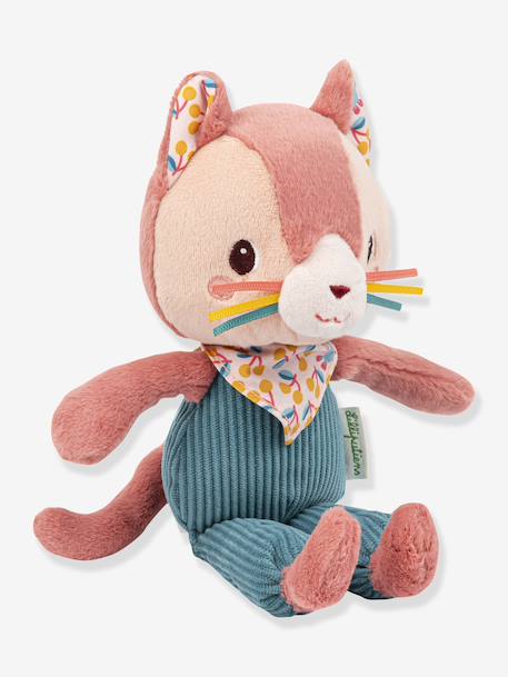 Peluche câline et sa boite cadeau S rose - vertbaudet enfant 