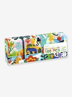Speelgoed-Educatief speelgoed-Puzzels-Puzzelgalerij 100 stuks - jungle DJECO 