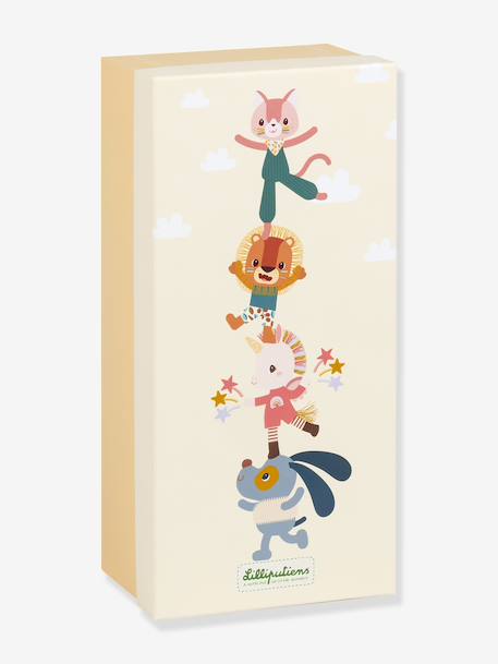 Knuffelzachte knuffel en zijn geschenkdoos LILLIPUTIENS rozen - vertbaudet enfant 