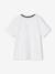 Tee-shirt foot manches courtes garçon blanc - vertbaudet enfant 