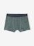 Set van 7 boxershorts voor jongens met strepen en berenprint groen - vertbaudet enfant 