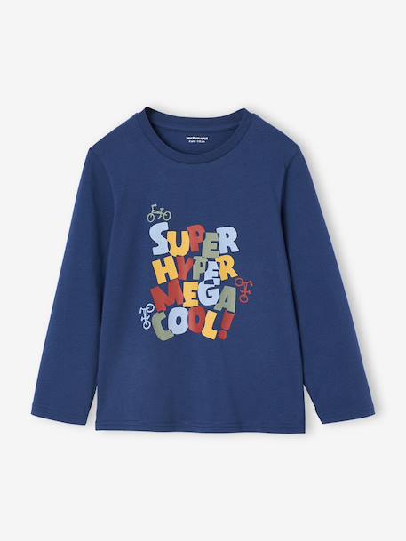 Lot de 3 pyjamas garçon vélo bleu océan - vertbaudet enfant 