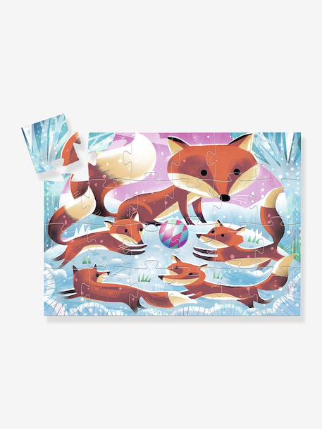 Puzzel Ginger kleine vos 24 stuks DJECO sinaasappel - vertbaudet enfant 