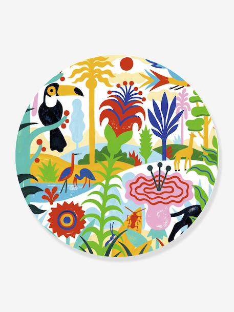Puzzelgalerij 100 stuks - jungle DJECO meerkleurig - vertbaudet enfant 