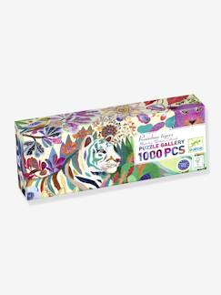 Speelgoed-Educatief speelgoed-Puzzels-Puzzelgalerij 1000 stuks - regenboog tijger DJECO 