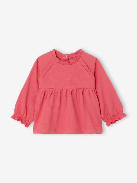 T-shirt bébé esprit blouse grenadine - vertbaudet enfant 