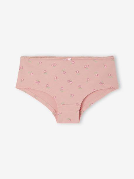 Lot de 7 Shorties Fille rose - vertbaudet enfant 