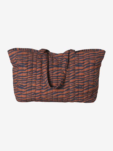 Totebag Wildlife en toile de coton acajou - vertbaudet enfant 