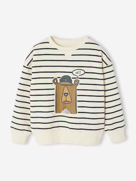 Garçon-Sweat chien imprimé garçon