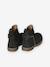 Boots enfant fille cuir zippées camel+marine+noir imprimé - vertbaudet enfant 