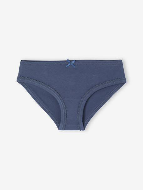 Set van 7 slipjes voor meisjes Hartjes rozen - vertbaudet enfant 