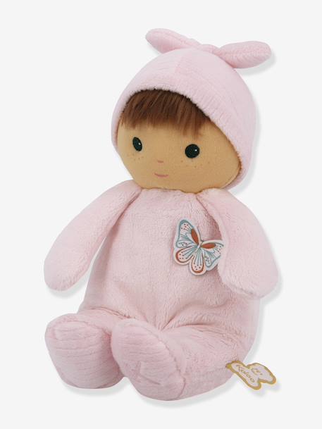 Bébé poupon beige+rose - vertbaudet enfant 