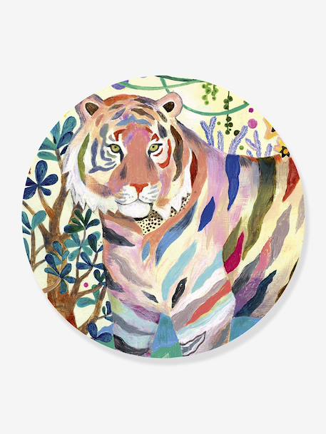 Puzzelgalerij 1000 stuks - regenboog tijger DJECO meerkleurig - vertbaudet enfant 