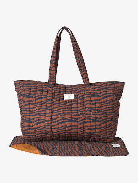 Totebag à langer MERIDA acajou - vertbaudet enfant 