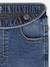 Set van 2 slim-fit jeans met elastische en verstelbare taille denimgrijs+stone - vertbaudet enfant 