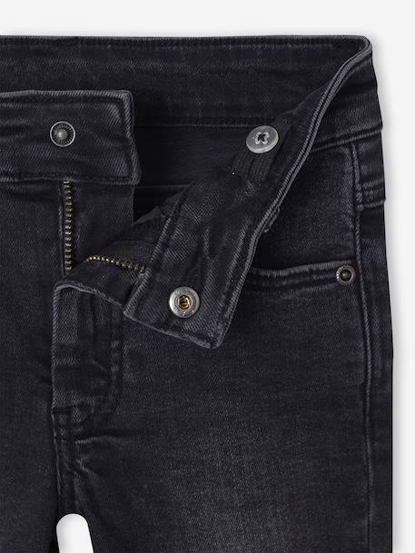 Slim fit jongensjeans Morphologik 'waterless' heupomtrek SMALL DENIM DONKERGRIJS+denimgrijs+double stone+RUW DENIM+STONE+zwart denim - vertbaudet enfant 