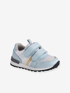 Schoenen-Baby schoenen 17-26-Sneakers met klittenband in running stijl babymeisje