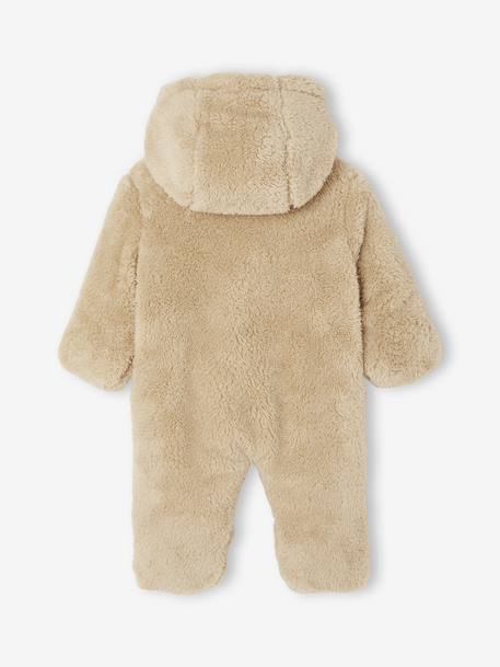 Combipilote naissance en sherpa sable - vertbaudet enfant 